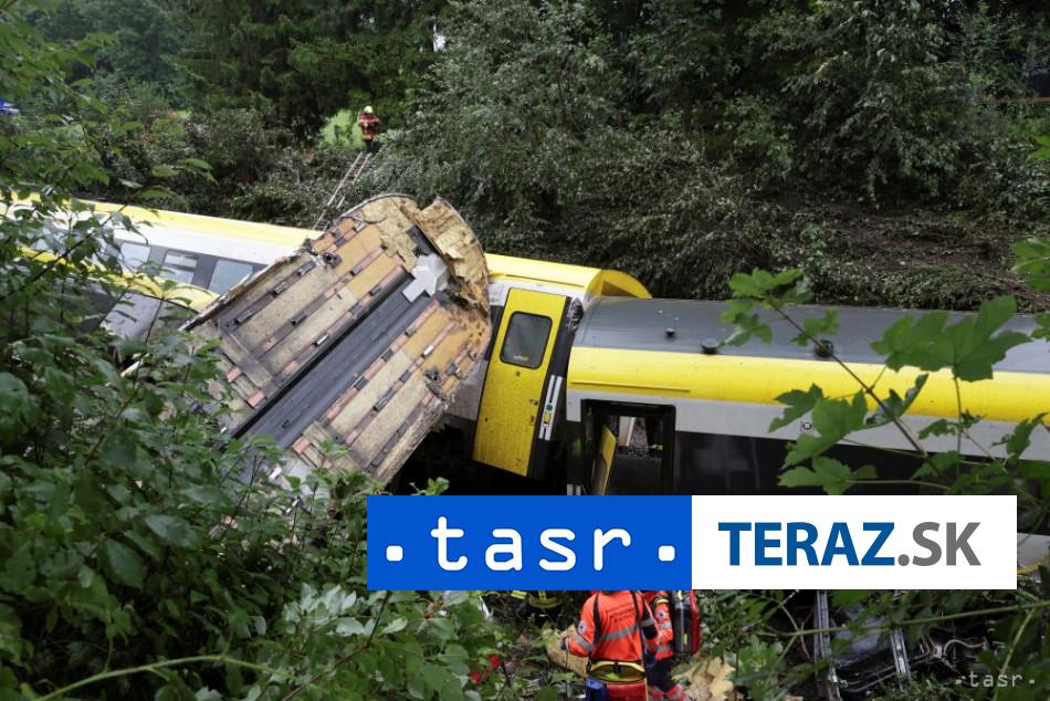 Nehoda vlaku Hlasia aj obete