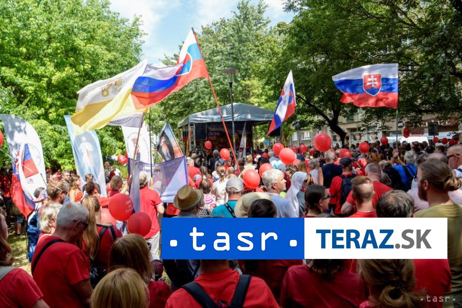 Pochod Hrdi na rodinu zdorazni vyznam manzelstva