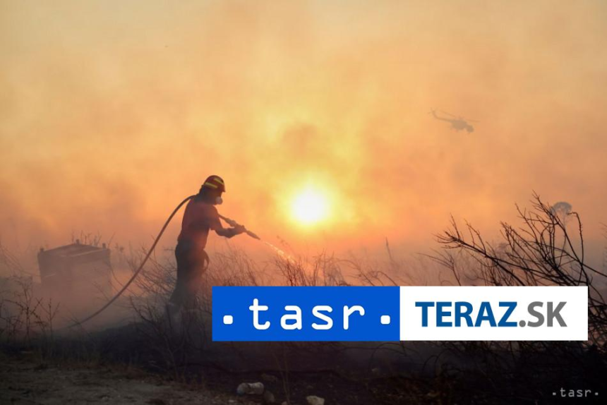 Poziare v Grecku su pod kontrolou nebezpecenstvo pretrvava