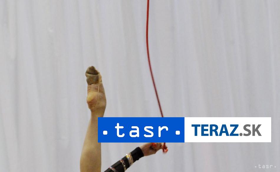 Slovenska gymnastka N Ostrihonova ziskala bronz na kladine