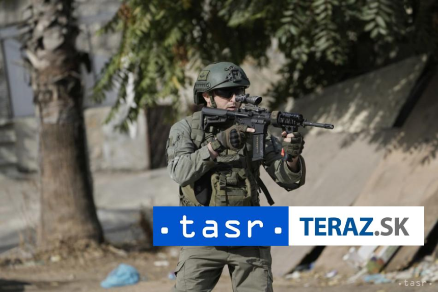 Izraelske jednotky vykonali raziu na Zapadnom brehu