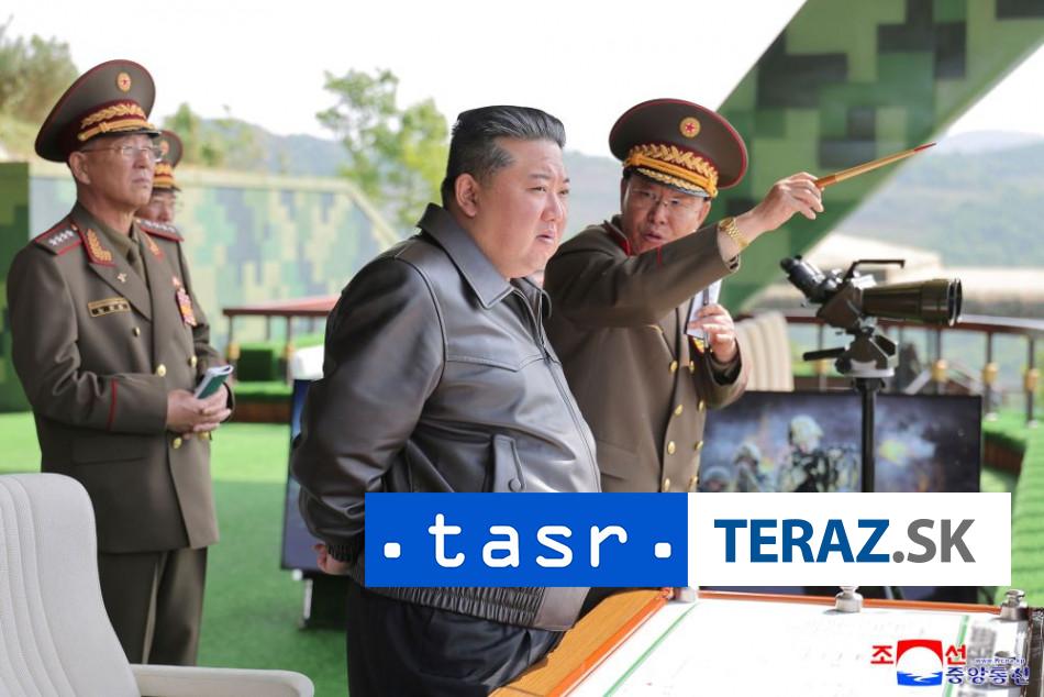 KLDR otestovala dve nove protivzdusne rakety uviedla KCNA