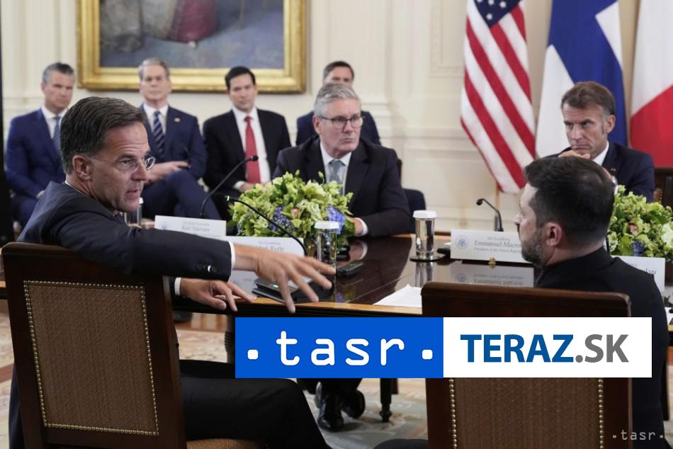 Rutte Ukrajine zvazujeme dat bezpecnostne zaruky ako krajiny NATO