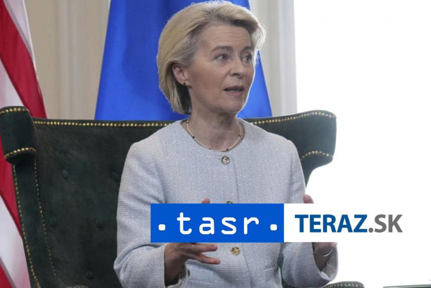 Von der Leyenova vyzvala Izrael na prehodnotenie planu operacie v Gaze