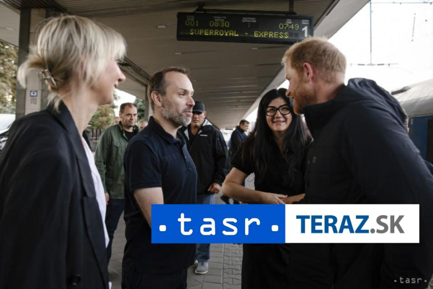 Britsky princ Harry pricestoval do Kyjeva