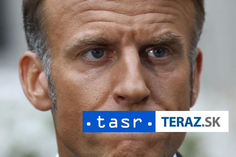 Macron Ofenziva Izraela nezastavi uznanie Palestinskeho statu