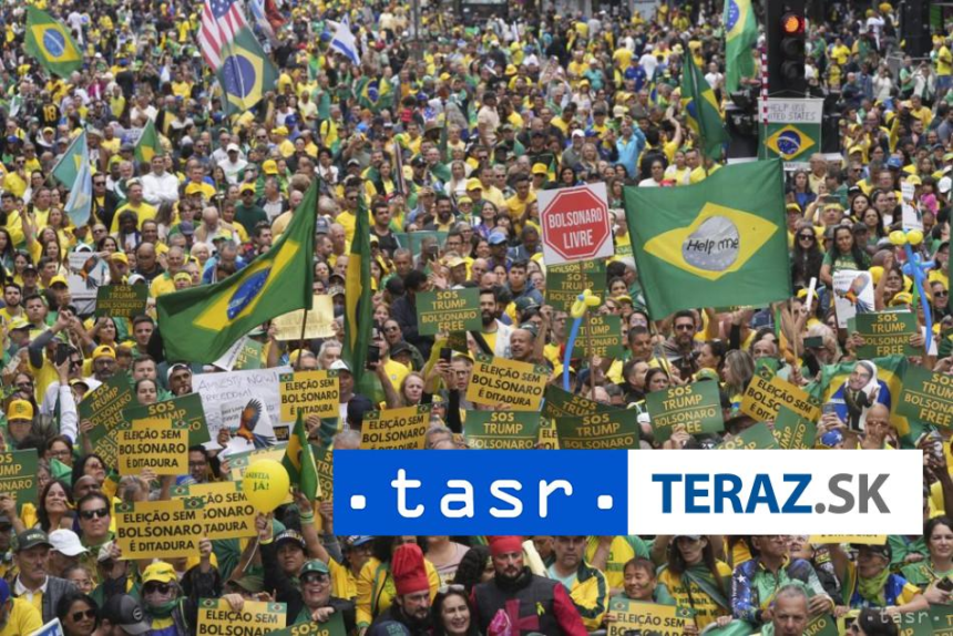 Podporovatelia Bolsonara demonstrovali v Brazilii