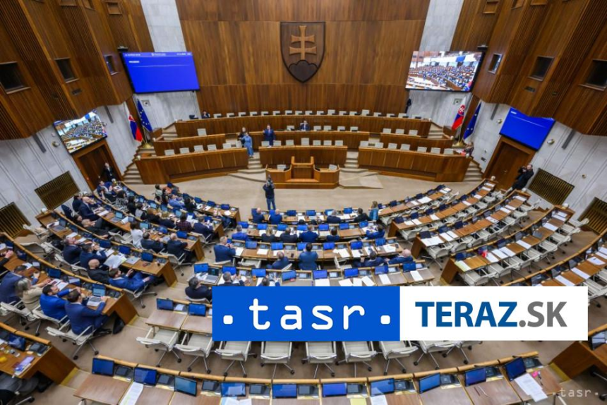 Poslanci zacinaju piatkove rokovanie navrhmi ministra financii