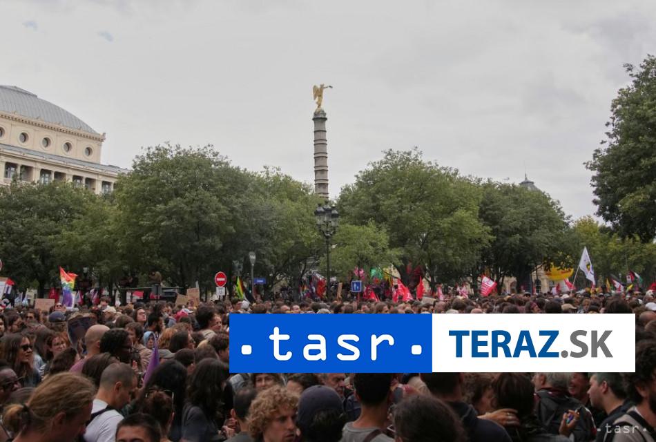 Proti uspornym opatreniam protestovalo vo Francuzsku 200 000 ludi