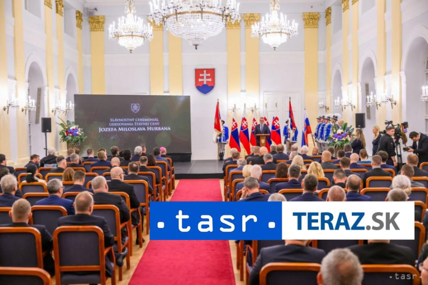 VIDEO R Rasi udelil trom osobnostiam statnu cenu J M Hurbana