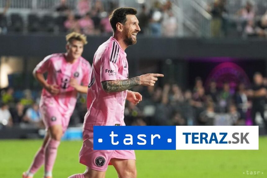 Messi so zmestnymi golmi Miami postupilo do play off vyhrou nad Nashvillom