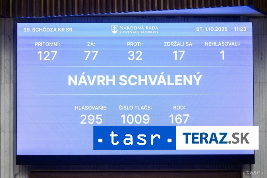 NR SR schvalila novy zakon o energetickej pomoci domacnostiam