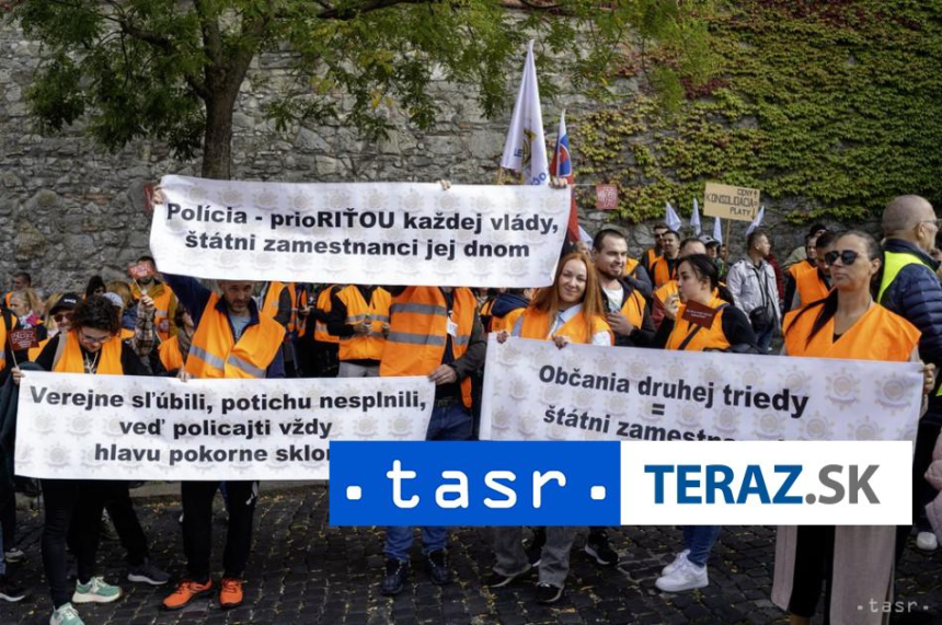 Odbory protestovali proti podobe konsolidacie a dialogu