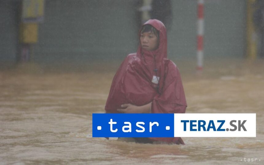 Po nicivych dazdoch vo Vietname hlasia devat obeti