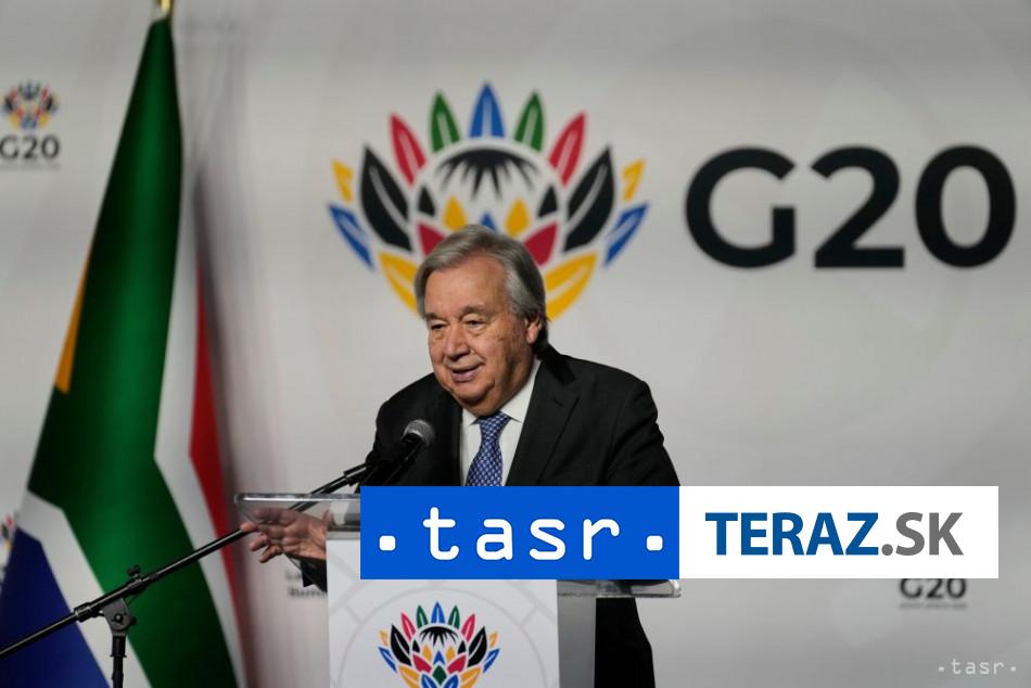 Guterres Plan pre Ukrajinu musi respektovat uzemnu celistvost