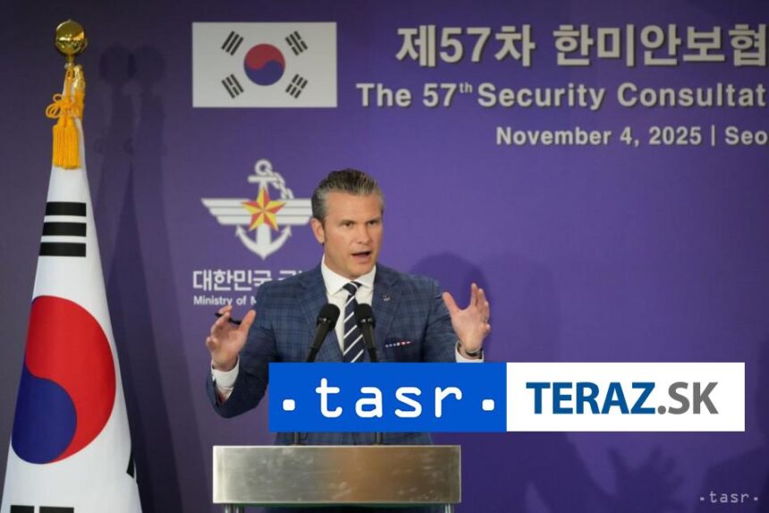 Hegseth rokoval v Juznej Korei Soul je prikladny spojenec