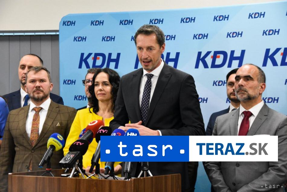 KDH Konsolidacny balik by nemal byt ak by vlada riesila podvody s DPH