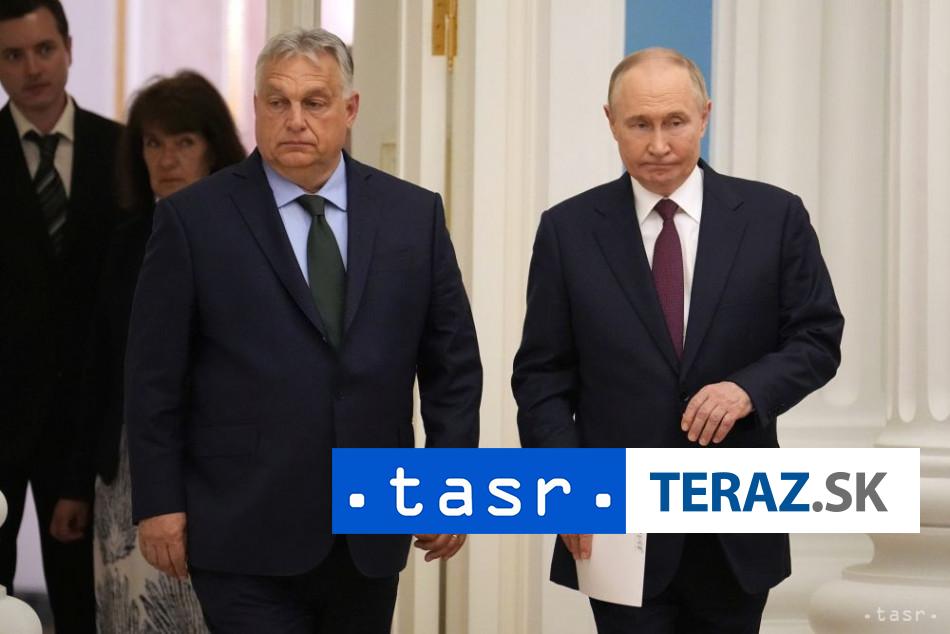 Kremel potvrdil ze Putin sa stretne s Orbanom v Moskve
