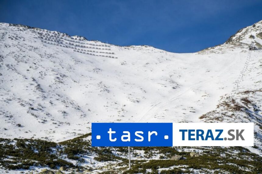 Pozor v Tatrach Silny vietor lamal stromy chodniky su nebezpecne