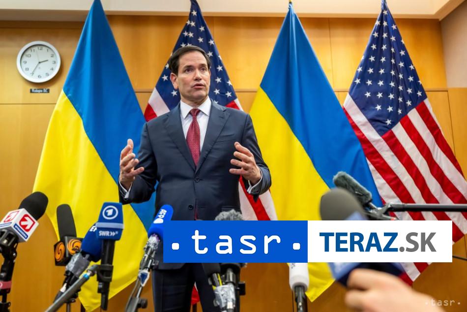 Rubio V rokovaniach o ukonceni vojny na Ukrajine bol dosiahnuty pokrok
