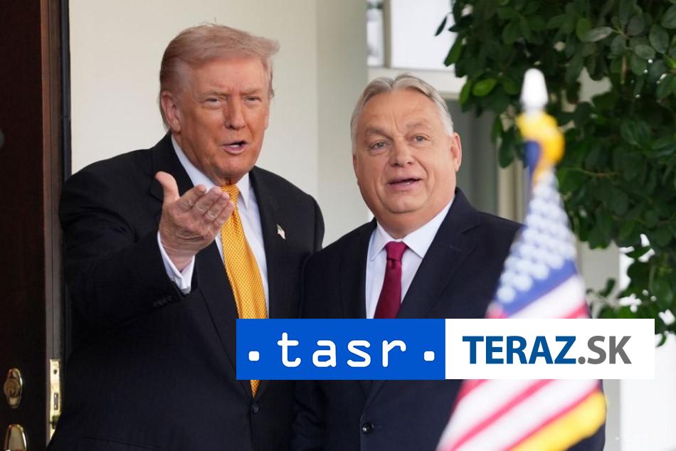 Trump prijal Orbana v Bielom dome