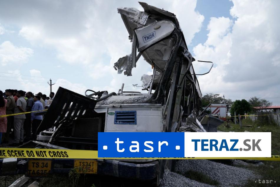 Zrazka nakladiaku s autobusom Hlasia minimalne 20 mrtvych