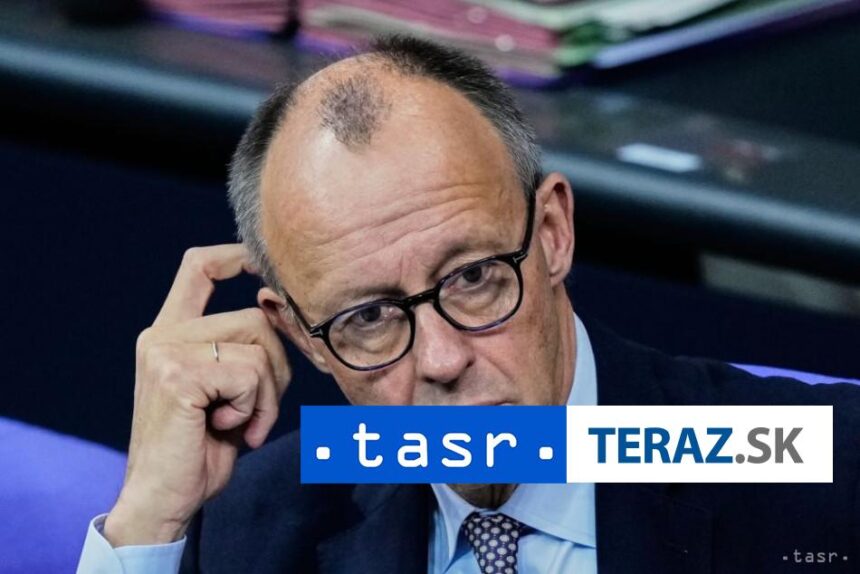 Merz sa v pondelok stretne s prezidentom Zelenskym