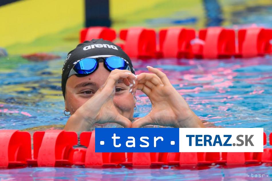 Plavkyna L Slusna s tretim vitazstvom na 100 m vsp