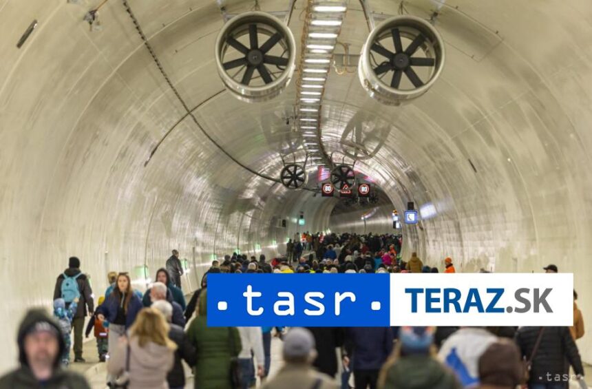 Tunel Visnove otvorili pre verejnost