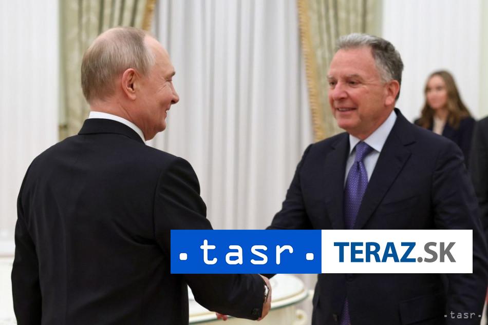 Schodzka Putin Witkoff bola uzitocna tvrdi Kremel