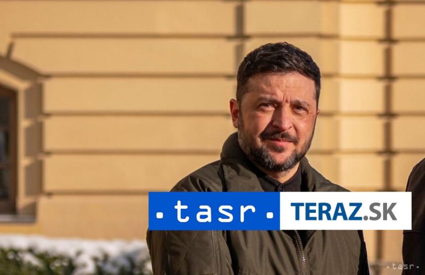 Zelenskyj sa obava ze spor o Gronsko odvrati pozornost od Ukrajiny