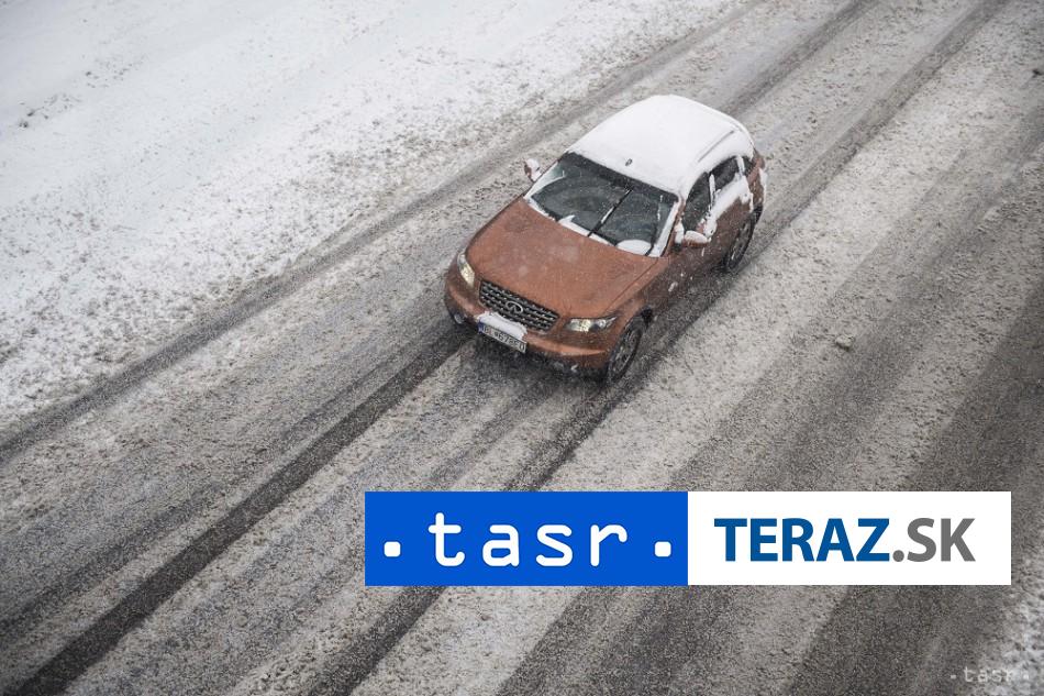 dialnica d1 znizenie rychlosti kvoli snezeniu