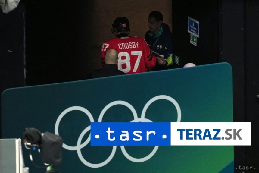 Crosby nie je mimo do konce turnaja Cooper Ak bude moct nastupi
