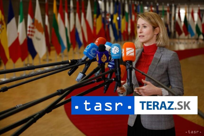 Kallasova pripravuje zoznam ustupkov ktore ma EU poziadovat od Ruska