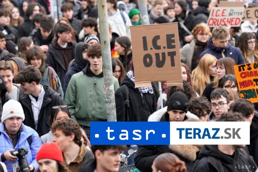 PROTESTY V MILANE Ludia sa postavili proti pritomnosti americkych federalnych agentov