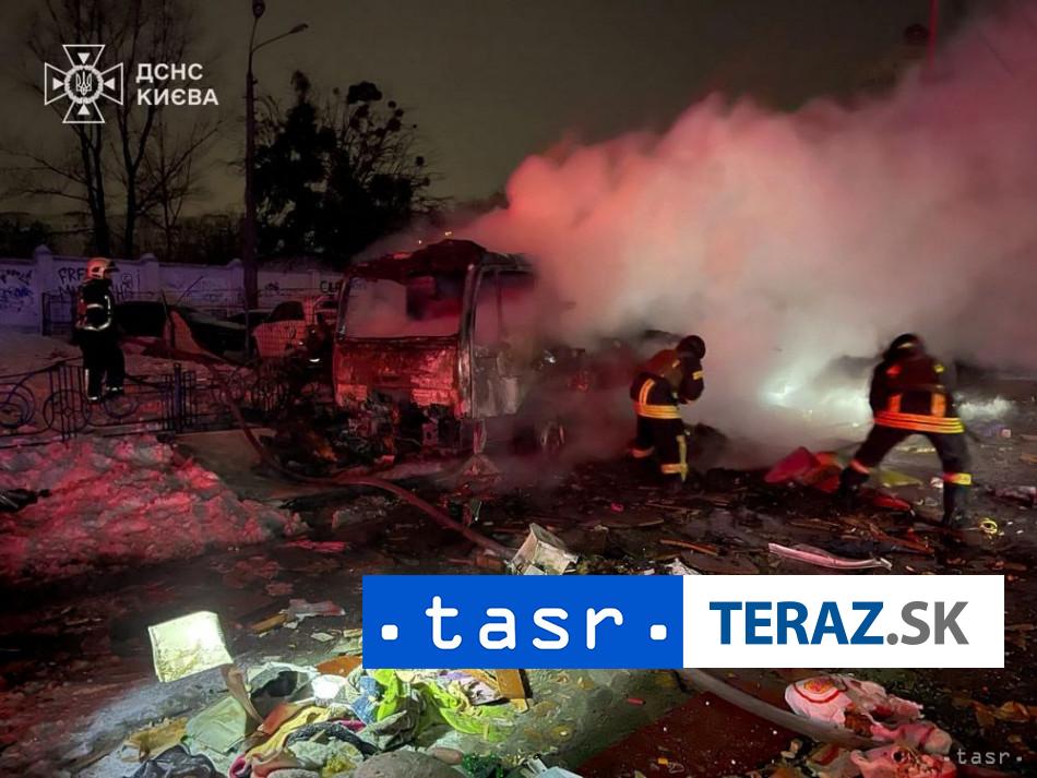 Rusky utok na Odesu si vyziadal jednu obet a sposobil poziare