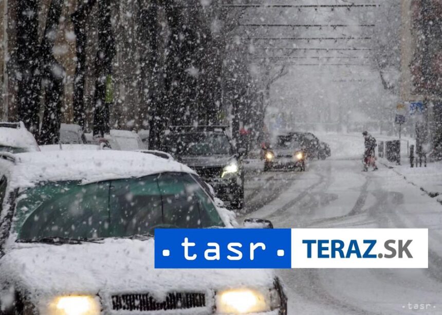 SHMU V okrese Bratislava hrozi snezenie plati vystrha prveho stupna