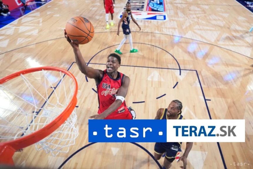Suboj timov USA v All Star zapse pre Hviezdy Edwards je MVP