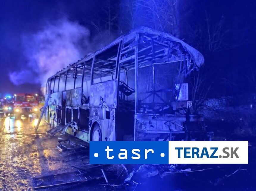 TRAGICKA NEHODA NA Liptove doslo k zrazke kamionu s autobusom