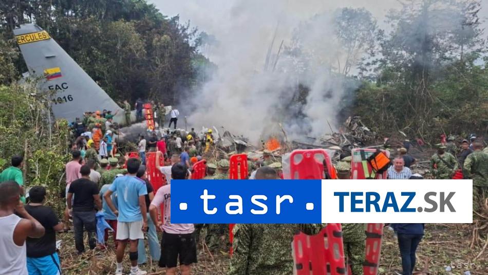 HAVAROVALO LIETADLO Pocet obeti nie je znamy