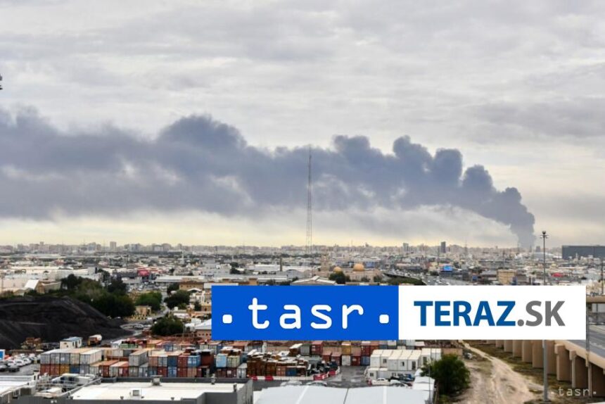 Hlaveny pristav v Kuvajte bol poskodeny utokom dronu