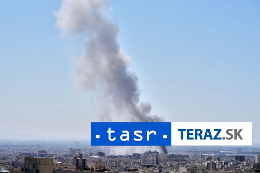 Izraelska armada oznamil nove utoky na ciele v centre Teheranu