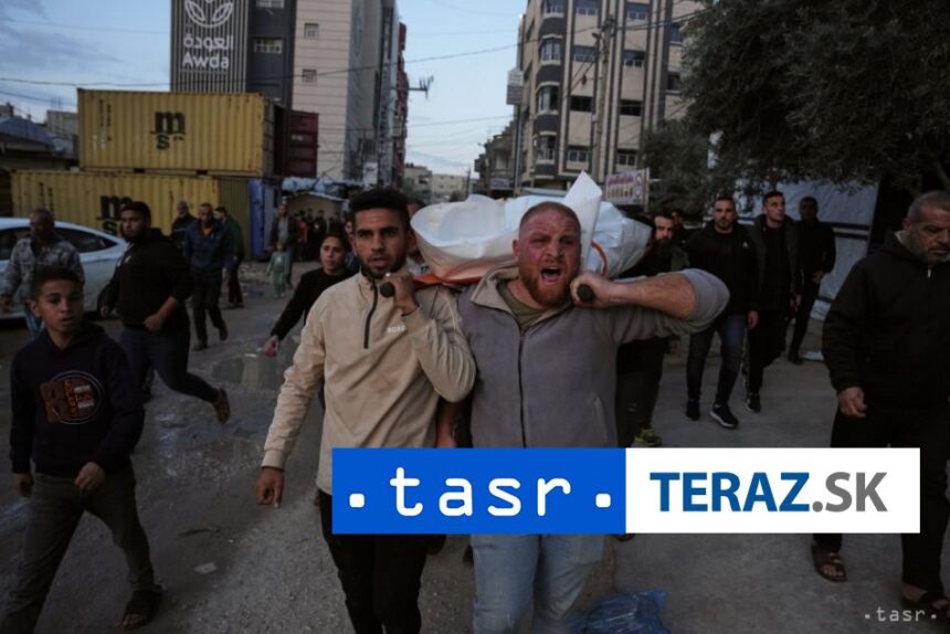 Izraelske nalety v Pasme Gazy usmrtili styroch ludi