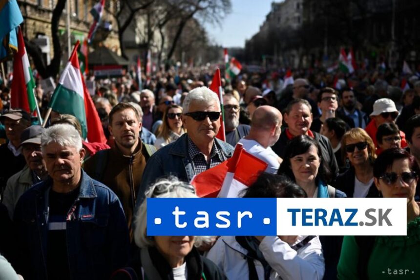 Policia sa pripravuje na Orbanovo predvolebne zhromazdenie v Szolnoku