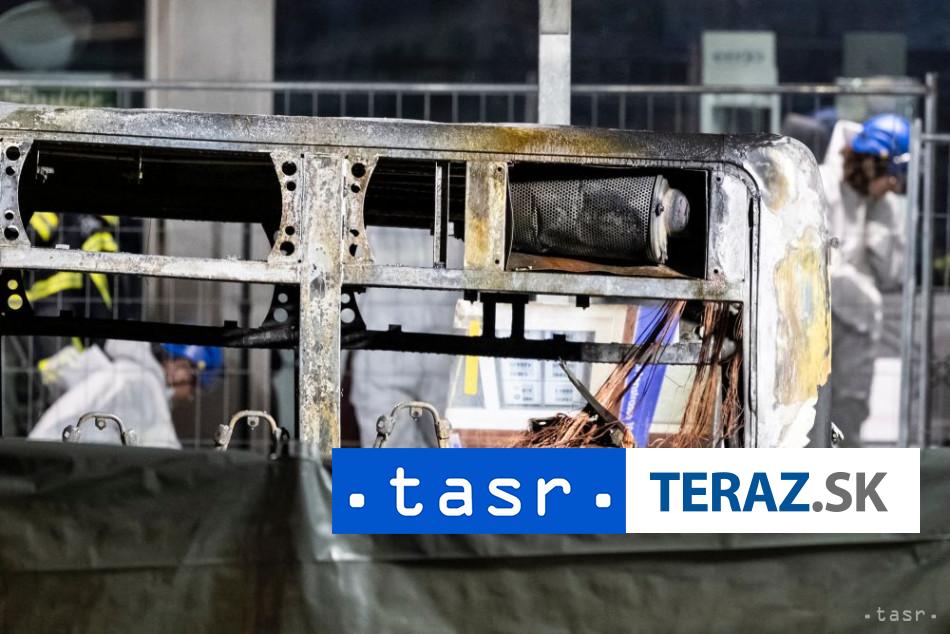 Poziar autobusu so siestimi obetami Moze byt umyselne zalozeny