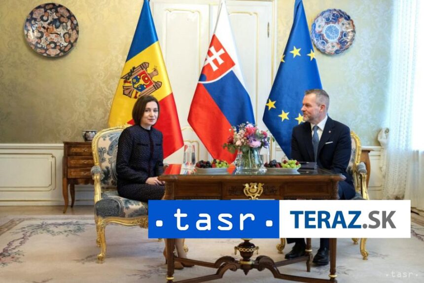 Prezident SR podporuje Moldavsko v rokovaniach o vstupe do EU