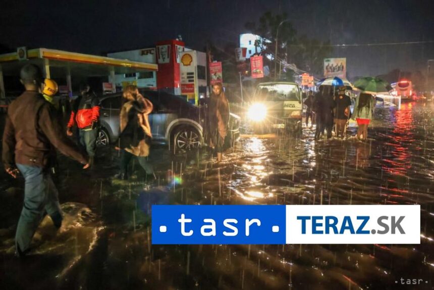 V Nairobi zomrelo v dosledku dazda a povodni najmenej 23 osob
