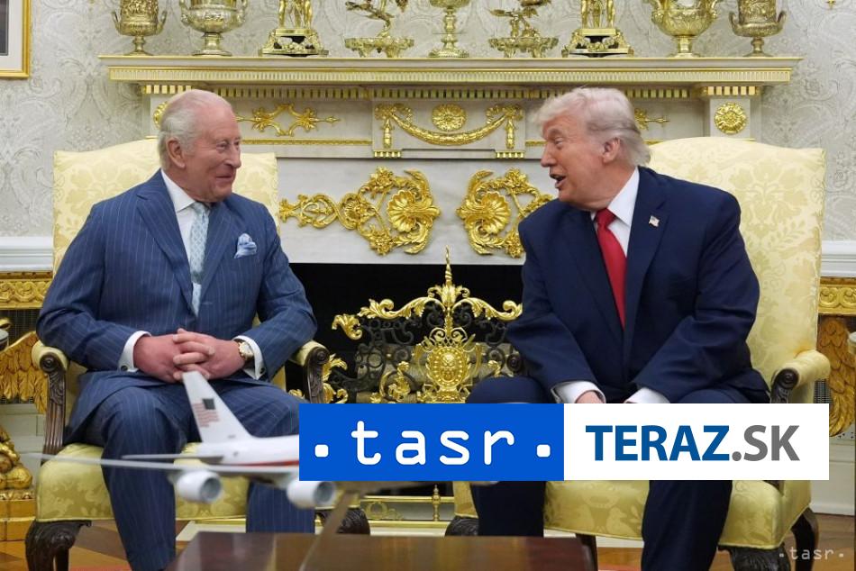 Trump pri navsteve krala Karola Nemaju blizsich priatelov ako Briti