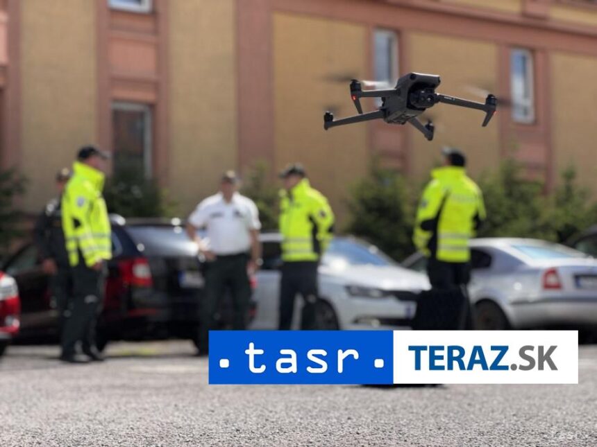 FOTO Policia coraz castejsie vyuziva drony skolenie je nevyhnutne
