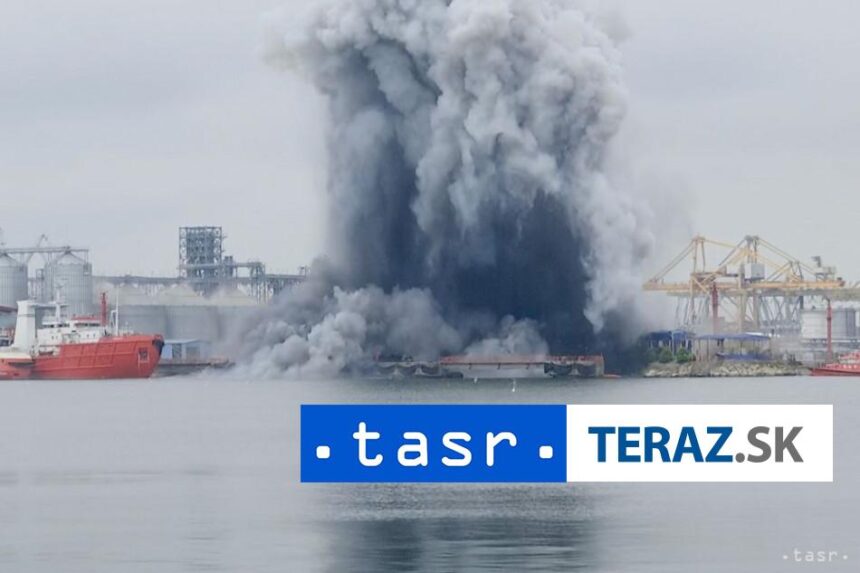 Dron ktory explodoval v pristave Konstanca patril Ukrajine
